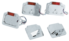 SOPORTES DE MATRÍCULA CON PILOTOS LED