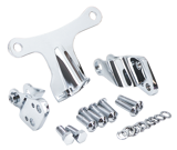 KIT DE SOPORTES DE MOTOR CROMADOS PARA SPORTSTER XL 2004-2022