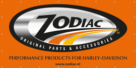 CARTEL VINILO CON LOGO ZODIAC