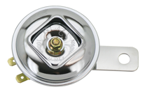 MINI CLAXON CROMADO DE 2.5"