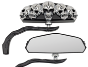 ESPEJOS RETROVISORES SKULL-VISION GENUINOS DE ZODIAC