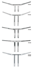 MANILLARES PHAT T-BAR DE 1 1/4” DE DIÁMETRO FABRICADOS EN ESTADOS UNIDOS
