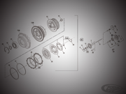 Embrague Evolution Big Twin 1998-2000 & Twin Cam 1999-2017 Standard