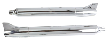 SILENCIOSOS TORPEDO FISHTAIL PARA TOURING