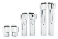 TORRETAS DE ALUMINIO BILLET CROMADO