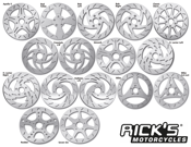 DISCOS DE FRENO DE ACERO INOXIDABLE DE RICK'S