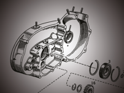 Piezas Transmisión para Sportster de 4 Marchas