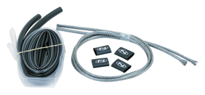 CONJUNTOS DE CABLES FORRADOS DE MALLA DE ACERO INOXIDABLE