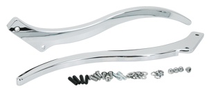SOPORTES DE GUARDABARROS EN ALUMINIO BILLET CROMADO PARA SOFTAIL