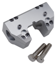 ABRAZADERA DE TORRETAS DE ALUMINIO BILLET PARA BARRAS FAT DE 1 1/4" EN TOURING