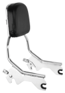 SISSY BAR DESMONTABLE DE UNA PIEZA PARA DELUXE, HERITAGE, SLIM, STREET BOB Y STANDARD