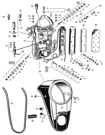 PANEL DE INSTRUMENTOS 1947-1961