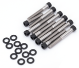 KITS DE TORNILLOS DE TAPA DE LEVAS DE ACERO INOXIDABLE NEGRO PARA SPORTSTER