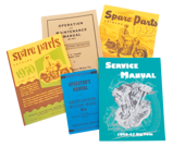 CATÁLOGOS DE MANUALES Y REPUESTOS PARA MODELOS VINTAGE
