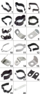 CLIPS PARA ALAMBRES Y CABLES PARA MODELOS VINTAGE