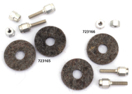 KIT DE TERMINALES DE BATERIA PARA HARLEY DE 6 VOLTIOS