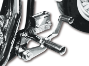 KITS DE MANDOS AVANZADOS CROMADOS CON BOMBA FRENO PARA BIG TWIN