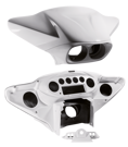 TOMMY & SONS BATWING STYLE FAIRING PARA FAROS DE CARRETERA