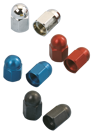 TAPONES ANODIZADOS PARA VALVULAS DE NEUMÁTICOS