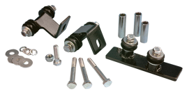 KIT DE MONTAJE PARA DEPÓSITOS DE GASOLINA CON LATERAL PLANO PARA CHASIS ANTIGUO