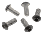 TORNILLOS DE LA TAPA DEL FILTRO DE AIRE DE ACERO INOXIDABLE NEGRO