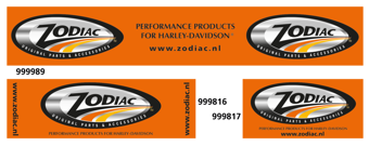 BANDEROLA FABRICADO POLIESTER ZODIAC