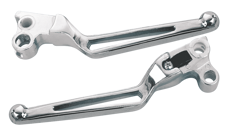 MANETAS CROMADAS DE FRENO Y EMBRAGUE "STEALTH"