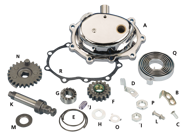 KIT PEDAL DE ARRANQUE Y REPUESTOS PARA BIG TWIN