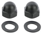KIT DE TUERCA DE ESPEJO INOX NEGRO