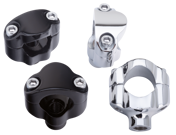SET DE TORRETAS CORTAS DE ESTILO FXSTC PARA MANILLARES 1 1/4" FAT BAR