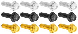 KITS DE TORNILLOS DE TITANIO DE 12 PUNTAS PARA FRENO Y MANETA