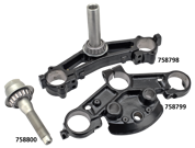 OEM STYLE 49MM TRIPLE TREE PARTS TOURING 2014 TO PRESENT
