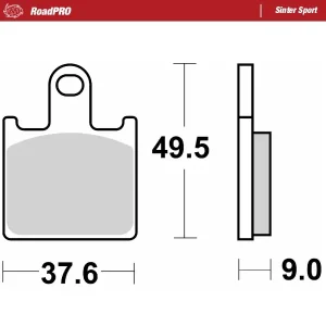 RoadPro Sinter Sport - Pastilla de freno