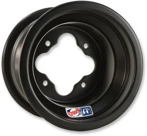Rueda A5 aluminio - delantera 10X5 4B+1N 4/156 ligera negra