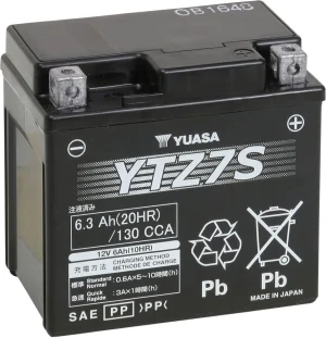 Batería AGM de alto rendimiento sin mantenimiento - 111,76 mm x 70 mm x 104,14 mm