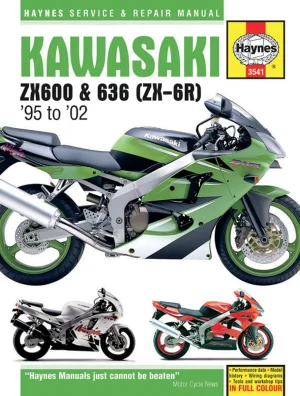 Manual de reparación de motocicletas - ZX6R