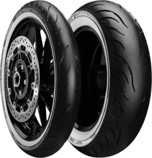 Neumático Avon Cobra Chrome AV91 100/90-19 57V TL delantero banda blanca