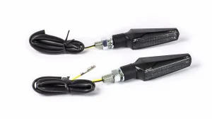 Intermitentes LED con Marcado «E» - Intermitente lente ahumado / ABS / negro