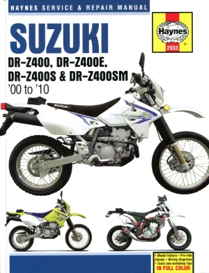 Manual de servicio - Suzuki DR-Z400 00-10