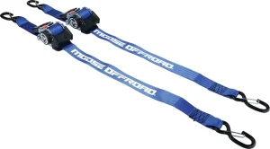 Correas de trinquete retráctiles - Amarre 2"x10' azul MSE <span style="color: red;font-size: 0,5em">- ALMACEN USA-</span>