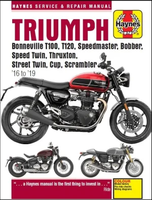 Manual de servicio - Triumph 900 y 1200 (16-18