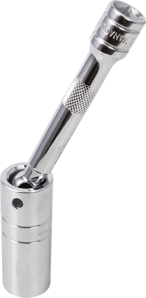 Vaso magnético articulado para bujía - Articulación magnética 3/8" Drive