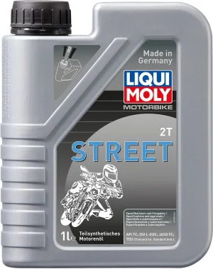 Aceite de motor 2T Street - moto semisintético 1 litro