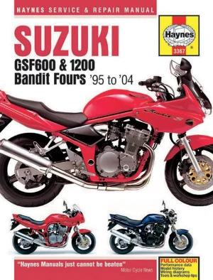 Manual de reparación de motocicletas - HAY SUZ bandit