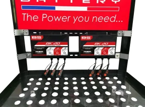 Kits para instalar cargadores en expositores de baterías