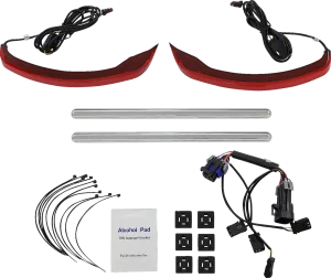 Luces LED de perfil bajo para alforja - Luz low profile rojo Indian