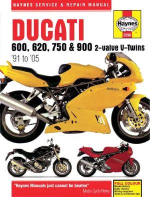 Manual de reparación de motocicletas - Manual Ducati V-TWIN