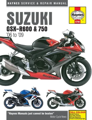 Manual de servicio - Suzuki GSX R600 & 750 (06