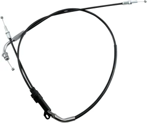 Cable de acelerador de vinilo negro