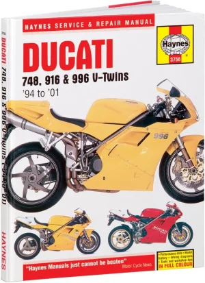 Manual de reparación de motocicletas - DUC 748/916/996